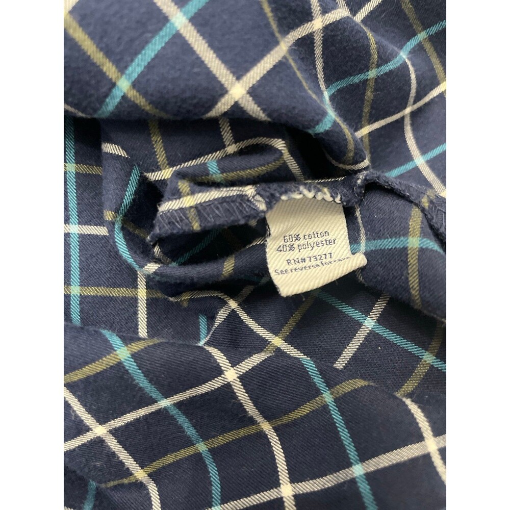 Croft & Barrow Long Sleeve Button Down Shirt Size L Blue - Picture 5 of 5
